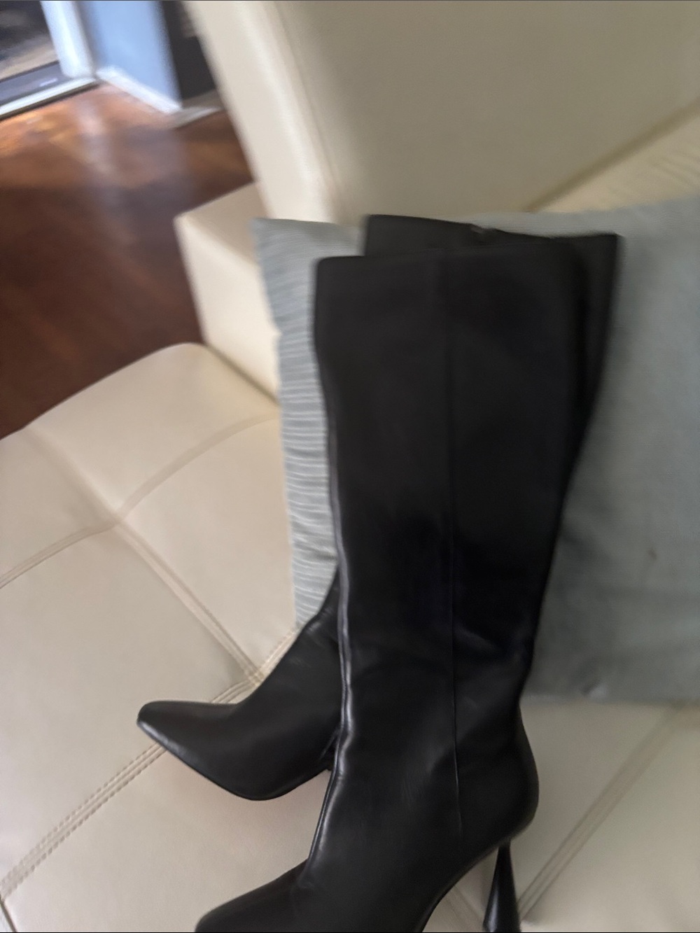 GIANNIBINI Leather Knee-High Women's Boots